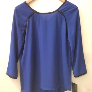 Mossimo Athens blue top